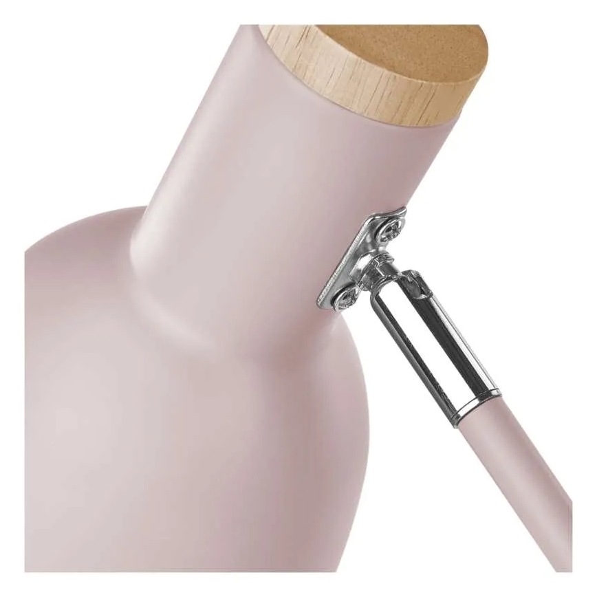 Lampă de birou POPPY 1xE27/25W/230V roz