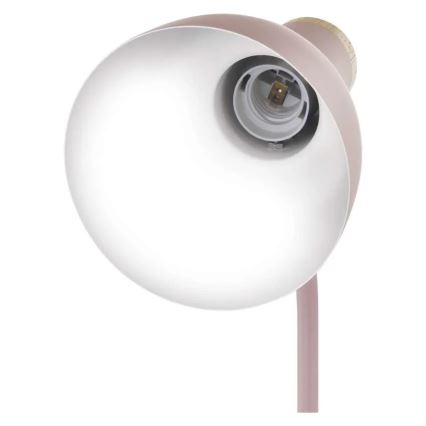 Lampă de birou POPPY 1xE27/25W/230V roz