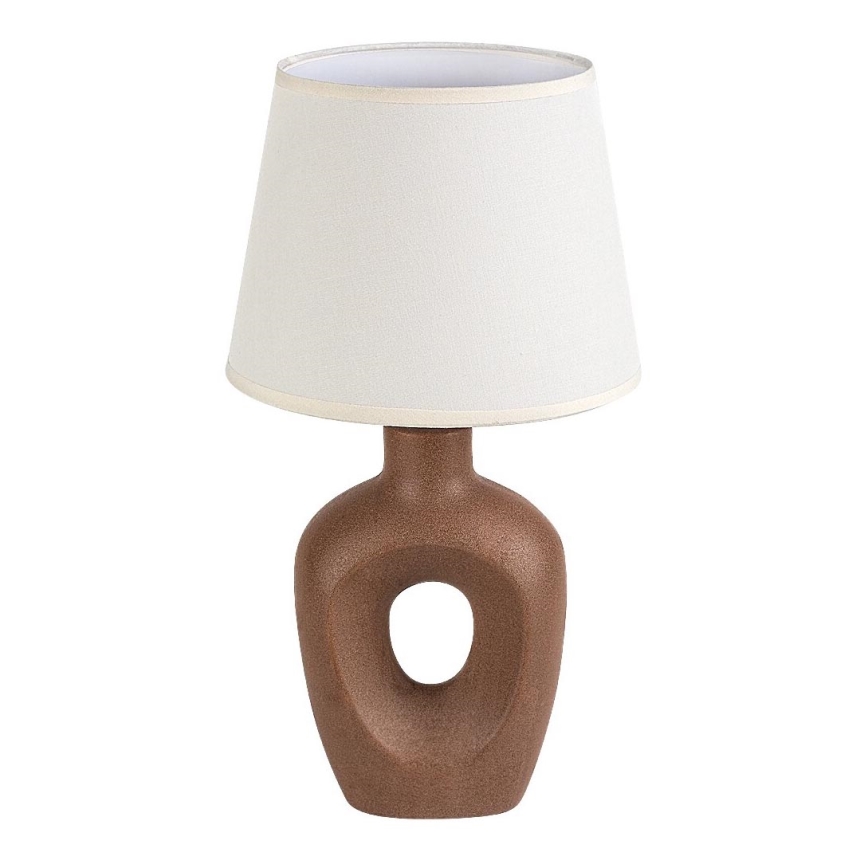 Rabalux - Lampă de masă 1xE14/25W/230V maro/crem