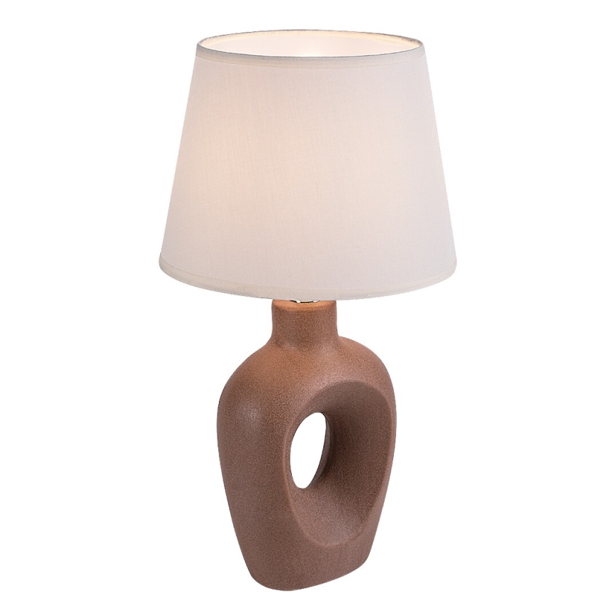 Rabalux - Lampă de masă 1xE14/25W/230V maro/crem