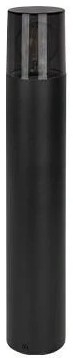 Lampă de exterior 1xE27/40W/230V IP44 50 cm negru/fumuriu