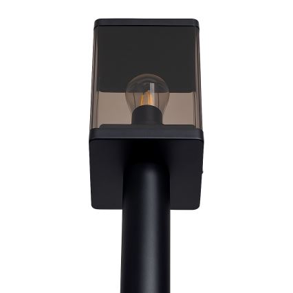 Lampă de exterior 1xE27/60W/230V IP44 negru/maro fumuriu