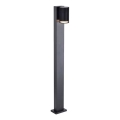Lampă de exterior 1xGU10/10W/230V IP44 80 cm neagră
