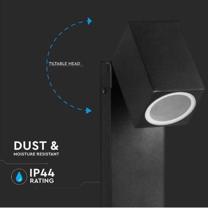 Lampă de exterior 1xGU10/35W/230V IP44