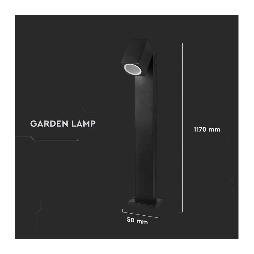 Lampă de exterior 1xGU10/35W/230V IP44
