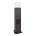 Lampă de exterior cu priză NEW YORK 1xE27/12W/230V IP44, 44 cm, antracit