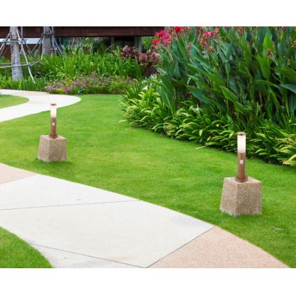 Globo - Lampă de exterior cu senzor, 1x E27, 15 W, 230 V, 45 cm, IP44