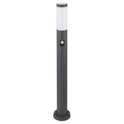 Lampă de exterior cu senzor Globo 1xE27/15W/230V IP44 80 cm antracit