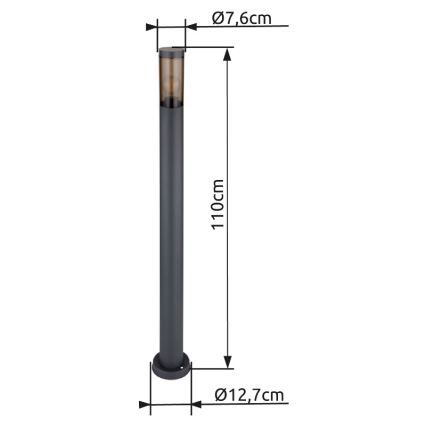 Lampă de exterior Globo 1xE27/23W/230V IP44