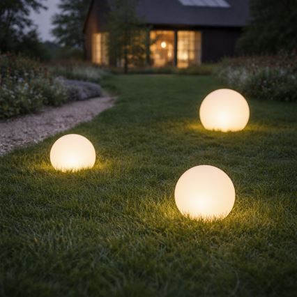 Zuma Line - Lampă de exterior 1xE27/15W/230V, Ø 30 cm, IP44