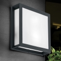 Lampă de exterior HENRY 2xE27/15W/230V 26x26 cm IP44 antracit