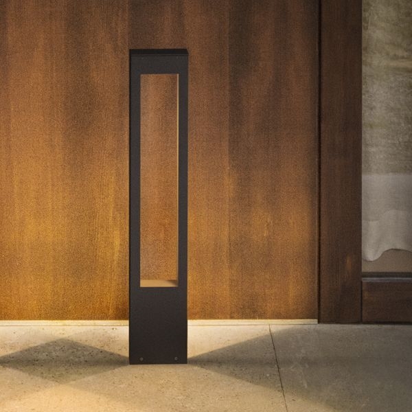 Lampă de exterior Ideal Lux VEGA 1xG9/15W/230V 80 cm IP44 maro