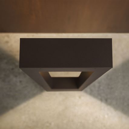 Lampă de exterior Ideal Lux VEGA 1xG9/15W/230V 80 cm IP44 maro