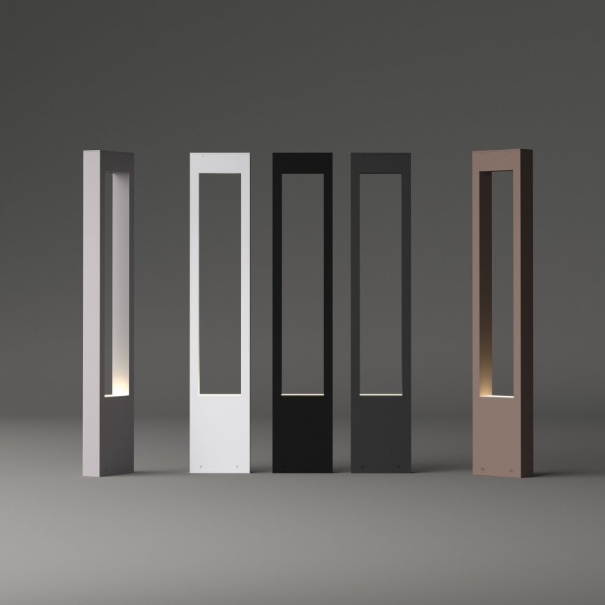 Lampă de exterior Ideal Lux VEGA 1xG9/15W/230V 80 cm IP44 maro