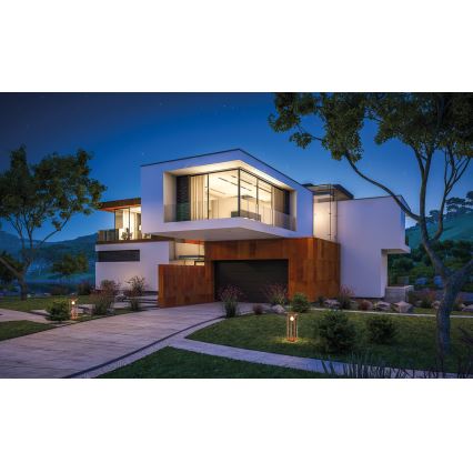 Lampă de exterior VIMO 1xE27/15W/230V 80 cm IP44 cupru