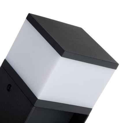 Lampă de exterior DASTEN 1xG9/11W/230V 50 cm IP44 negru