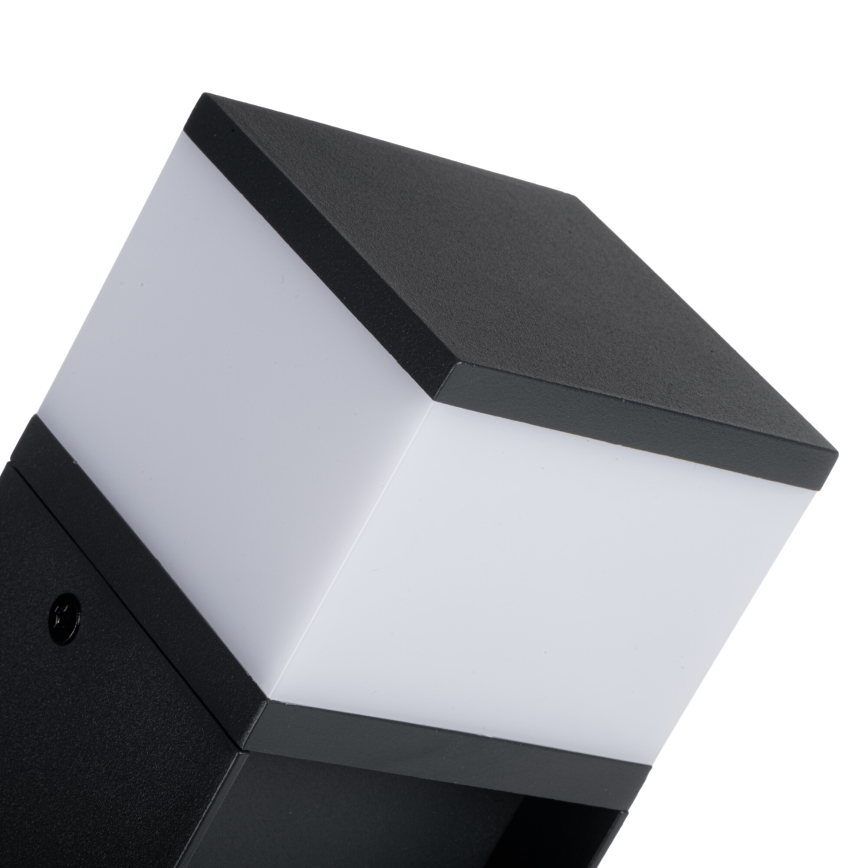 Lampă de exterior DASTEN 1xG9/11W/230V 50 cm IP44 negru