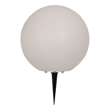 Lampă de exterior KULA 1xE27/60W/230V Ø 35 cm IP44 albă