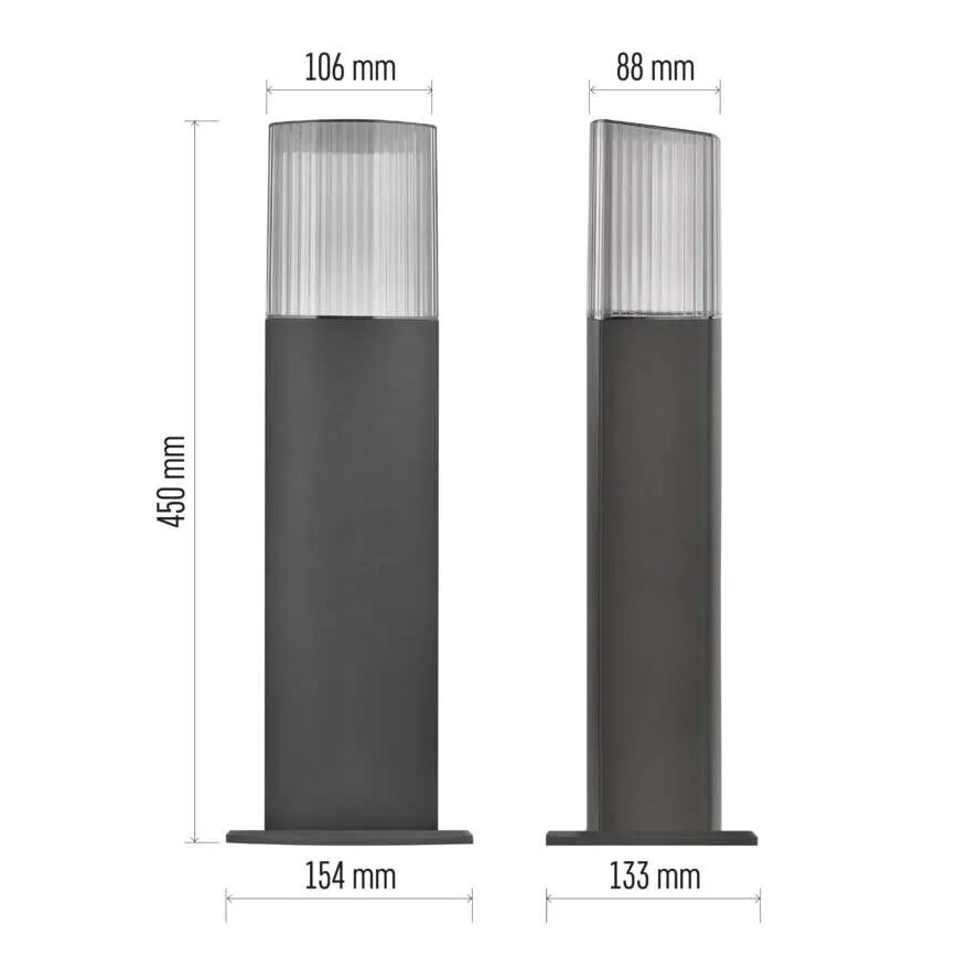 Lampă de exterior LANA 1xE27/25W/230V IP54 45 cm