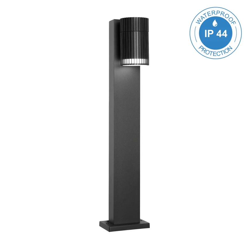 Lampă de exterior LANTHEA 1xGU10/11W/230V IP44 50 cm, neagră