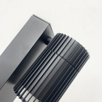 Lampă de exterior LANTHEA 1xGU10/11W/230V IP44 50 cm, neagră