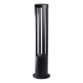 Lampă de exterior LED 10W 230V 3000K IP65 80 cm neagră