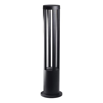 Lampă de exterior LED 10W 230V 3000K IP65 80 cm neagră