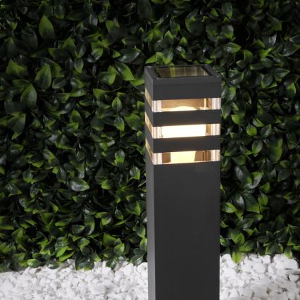 Lampă LED RGBW pentru exterior TEKSAS, reglabilă, 1x E27, 9W, 230V, 2700-6500K, Wi-Fi, 44 cm, IP44, antracit