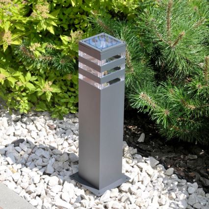 Lampă LED RGBW pentru exterior TEKSAS, reglabilă, 1x E27, 9W, 230V, 2700-6500K, Wi-Fi, 44 cm, IP44, antracit