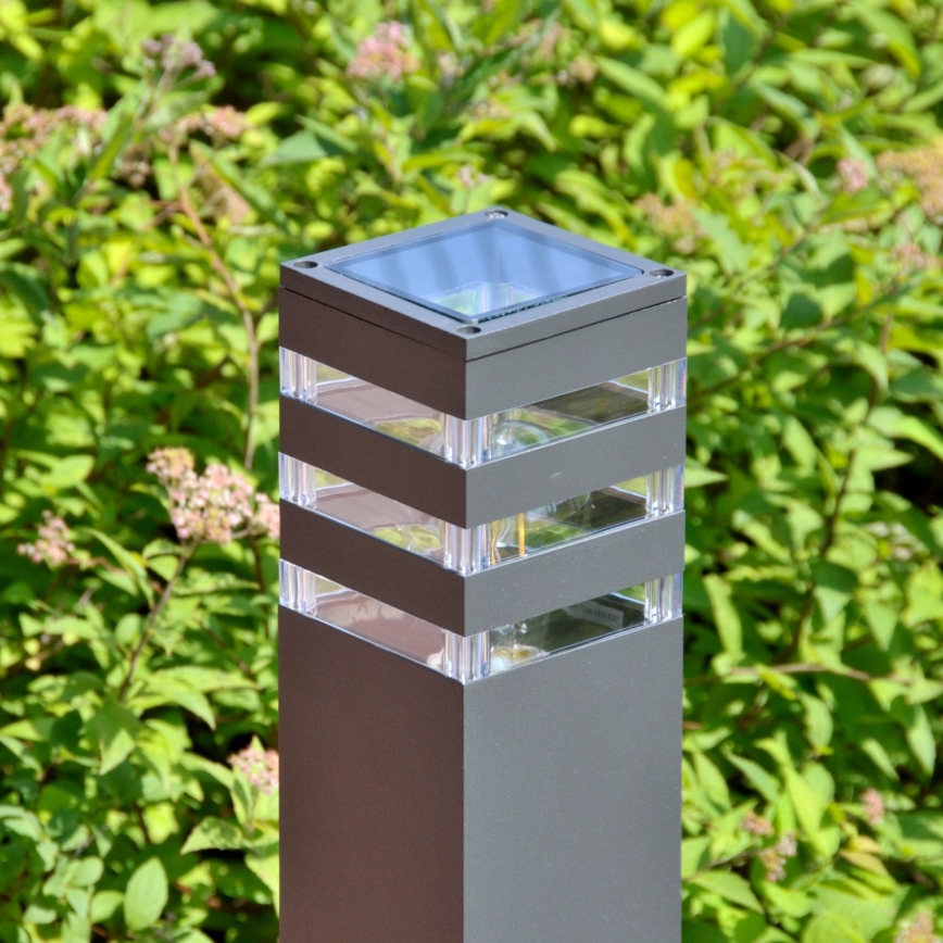 Lampă de exterior TEKSAS LED RGBW reglabilă 1xE27/9W/230V 2700-6500K Wi-Fi 74 cm IP44 antracit