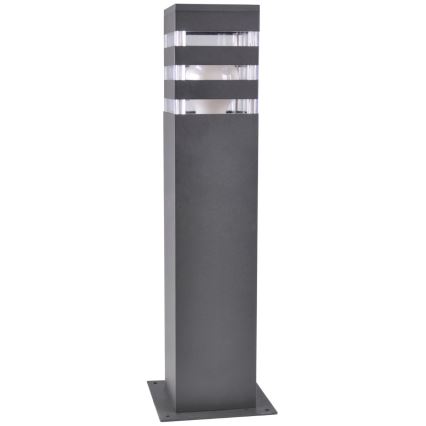 Lampă LED RGBW reglabilă în intensitate de exterior TEKSAS 1xE27/12W/230V 2700-6500K Wi-Fi 44 cm IP44 antracit