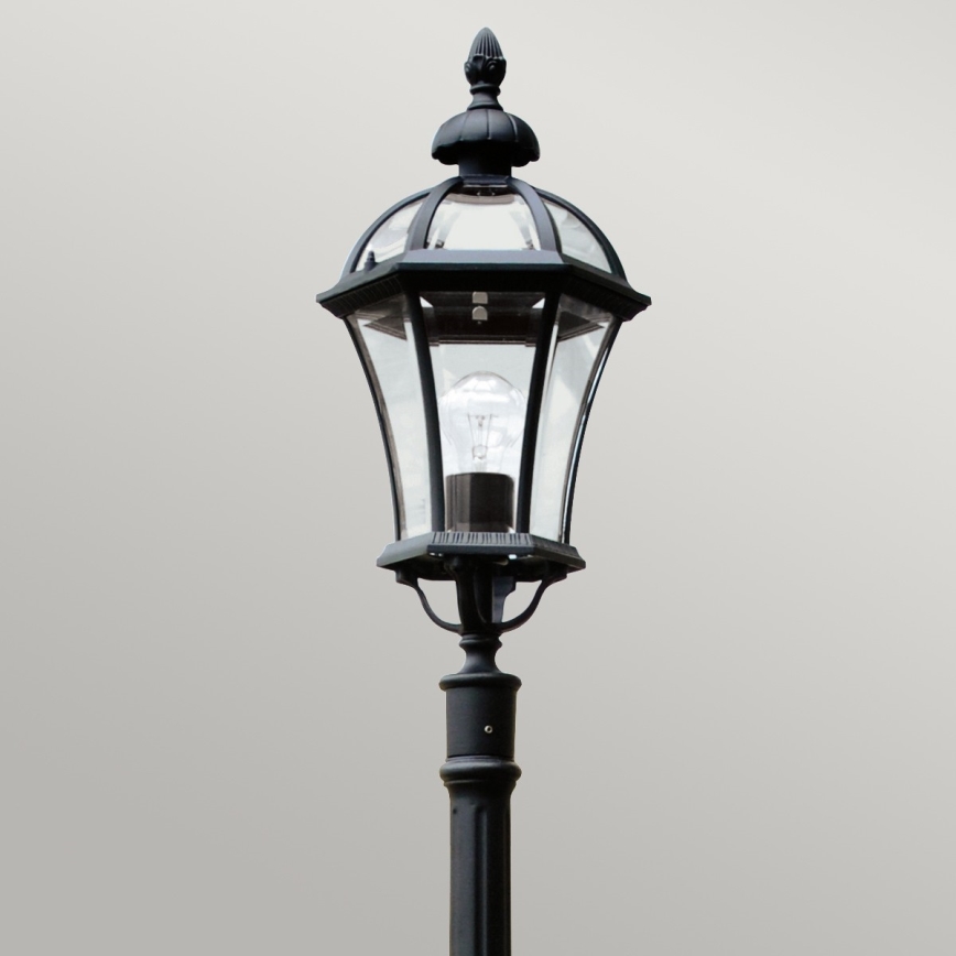 Lampă de exterior LEDBURY 1xE27/100W/230V IP44 neagră Garden Zone