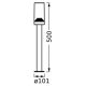 Lampă de exterior Ledvance AMBER 1xE27/20W/230V IP44