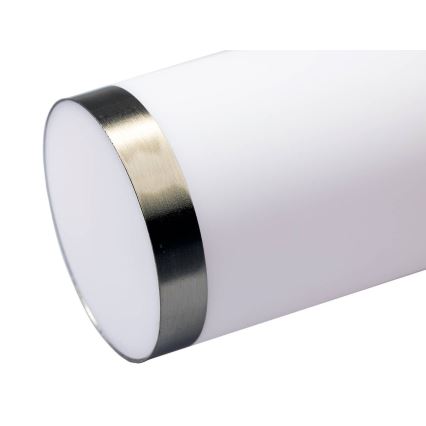 Lampă de exterior LIVIA 1xE27/10W/230V 45 cm IP44 argintie
