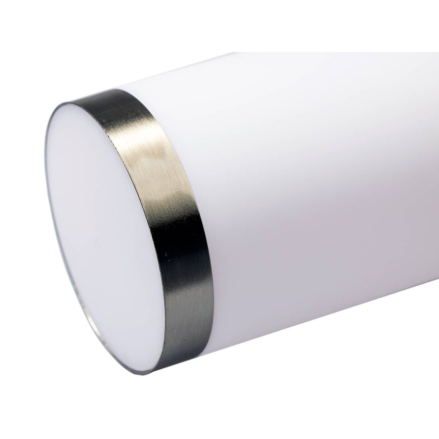 Lampă de exterior LIVIA 1xE27/10W/230V 45 cm IP44 argintie