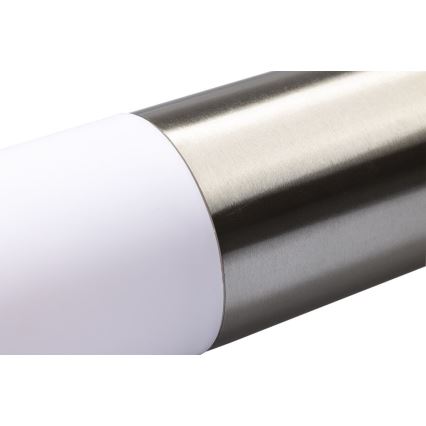 Lampă de exterior LIVIA 1xE27/10W/230V 45 cm IP44 argintie