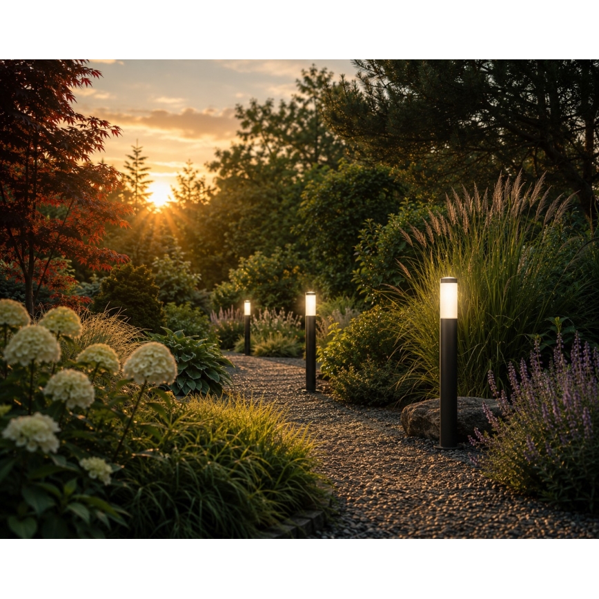 Lampă de exterior LOPPA 1xE27/60W/230V 65 cm IP44 antracit