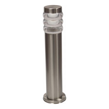 Lampă de exterior LULA 1xE27/60W/230V 45 cm IP44 crom mat