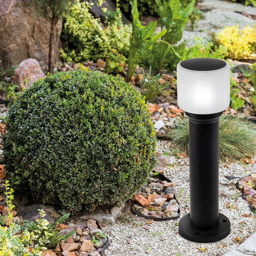 Lampă de exterior MADRID, 1 x E27, 12 W, 230 V, 40 cm, IP44, neagră