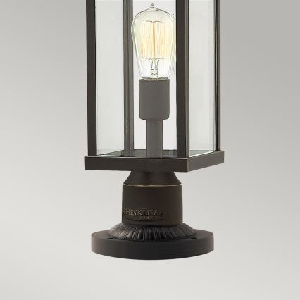Lampă de exterior MANHATTAN 1xE27/100W/230V IP44 neagră Hinkley