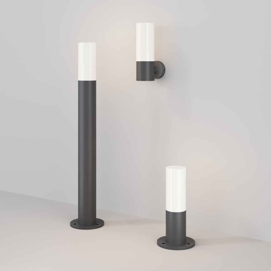 Lampă de exterior Maytoni O418FL-01GR1 WILLIS 1xE27/60W/230V 80 cm IP54 antracit