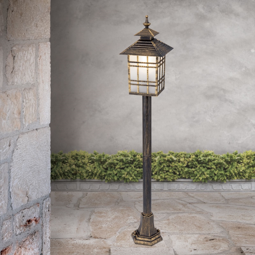 Lampă de exterior KIKO 1xE27/11W/230V IP44 bronz/patină