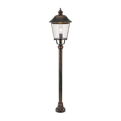 Lampă de exterior KENZO 1xE27/100W/230V IP44 bronz/patină