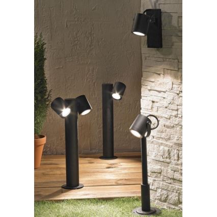 Lampă de exterior PINO 2xGU10/10W/230V IP44 44 cm
