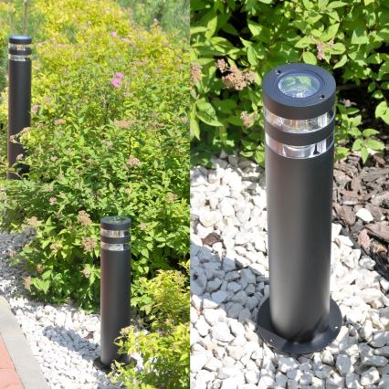 Lampă de exterior RINO 1xE27/12W/230V IP54 44 cm negru