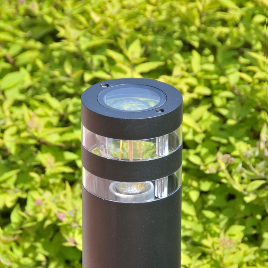 Lampă de exterior RINO 1xE27/12W/230V IP54 44 cm negru