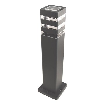 Lampă de exterior SANTA 1xE27/60W/230V 50 cm IP54 antracit
