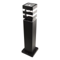 Lampă de exterior SANTA 1xE27/60W/230V, 50 cm, IP54, negru