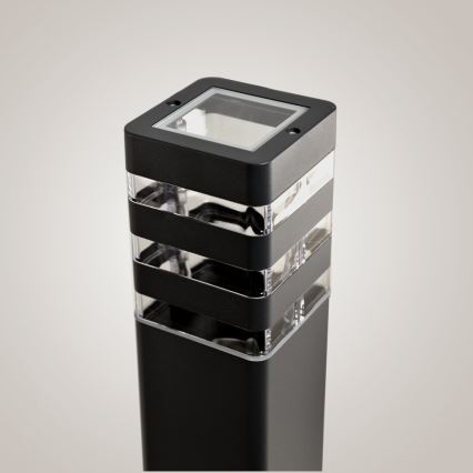 Lampă de exterior SANTA 1xE27/60W/230V, 50 cm, IP54, negru