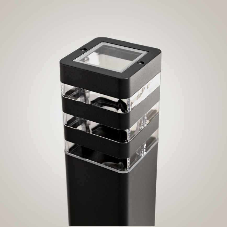 Lampă de exterior SANTA 1xE27/60W/230V, 50 cm, IP54, negru